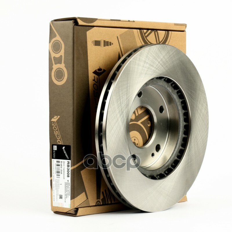 Тормозной диск передний ROSPART арт. RB3008