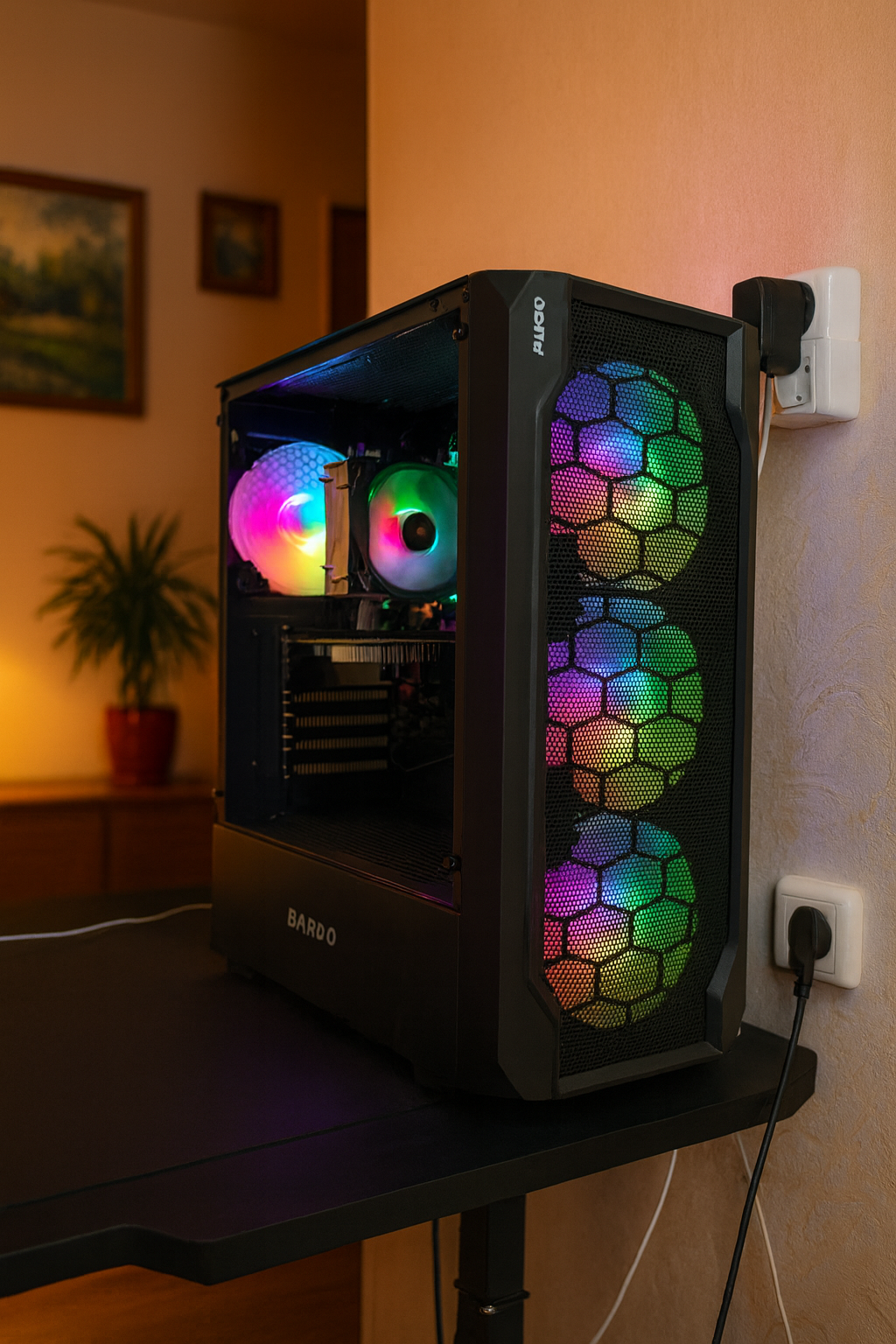 Бюджетный игровой ПК видеокарта 4 ГБ — 1650, 16GB DDR4, ССД 256ГБ, идеально для Dota 2 / CS2 / GTA V