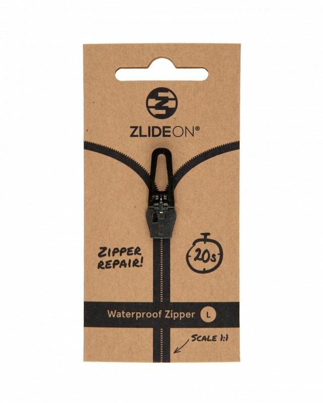 Бегунок для молнии ZlideOn Waterproof Zipper L 5C2-2 (Black)