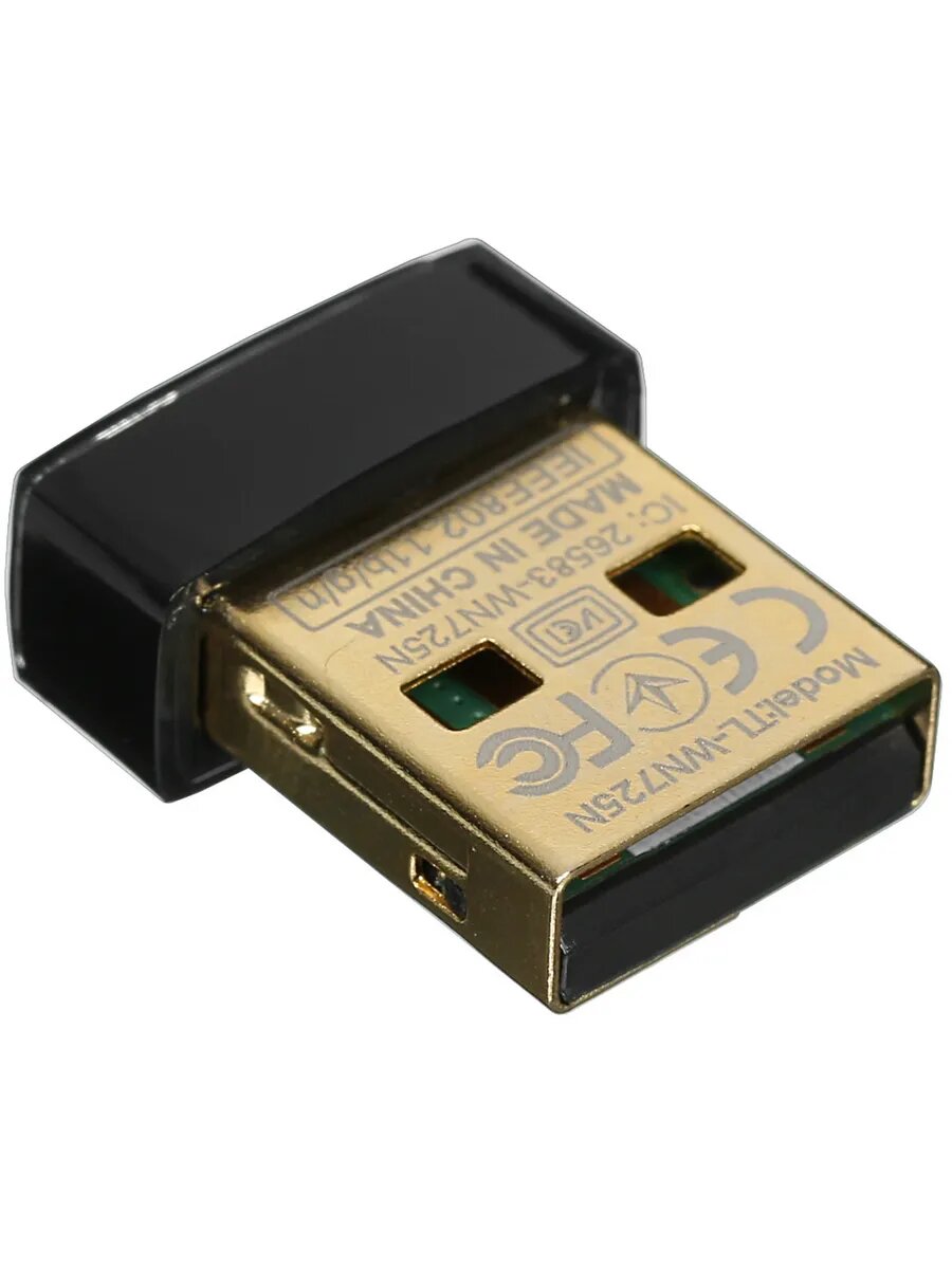 Wi-Fi USB-адаптер TL-WN725N N150 Ультракомпактный