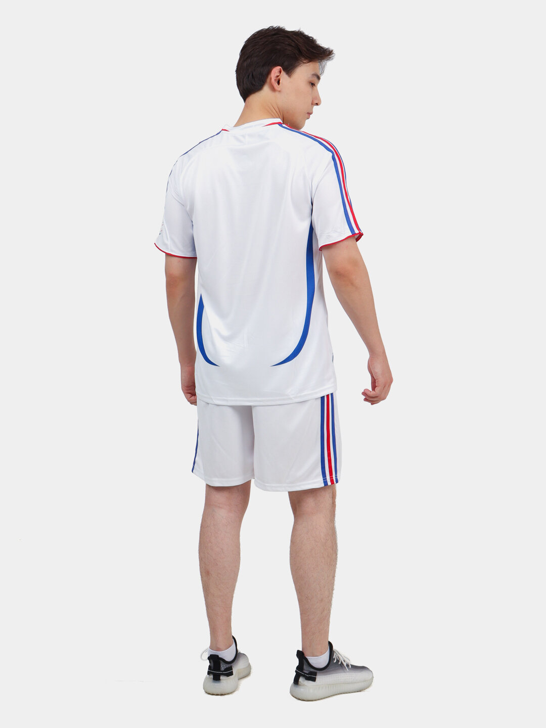 Форма спортивная  Dri-Fit, размер 2XL, белый/голубой — фото 1