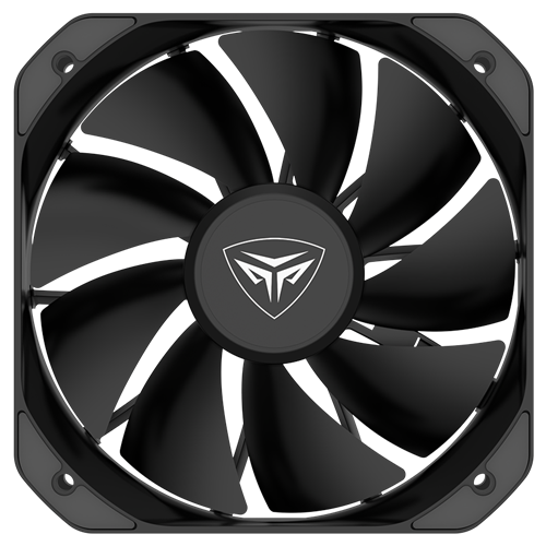 Кулер для процессора PCCooler K4 BK S115X/1200/1700/AM4/AM5 (20 шт/кор, TDP 230W, 130mm PWM FAN, 4 тепловые трубки 6мм, 400-1600RPM, 18-29dBa) (K4 BK)