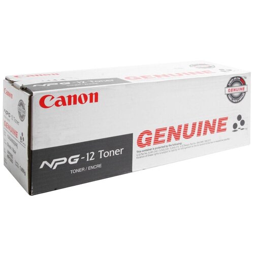 Картридж Canon NPG-12 BK (1383A002), 33000 стр, черный