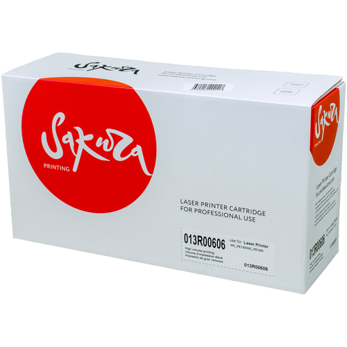 Картридж Sakura 013R00606, 5000 стр, черный картридж xerox 013r00606 5000 стр черный