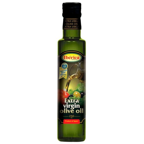 фото Iberica масло оливковое extra virgin, стеклянная бутылка, 0.25 л