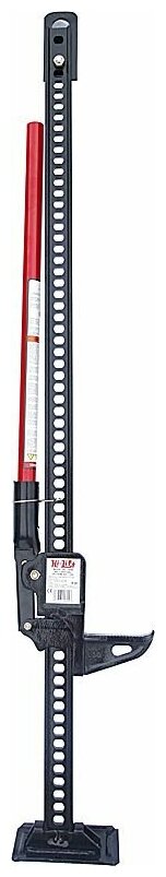 Домкрат реечный механический HI-LIFT HL-604 черный/красный
