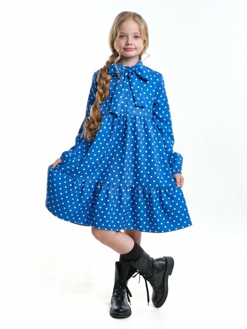 Платье Mini Maxi, размер 146, голубой