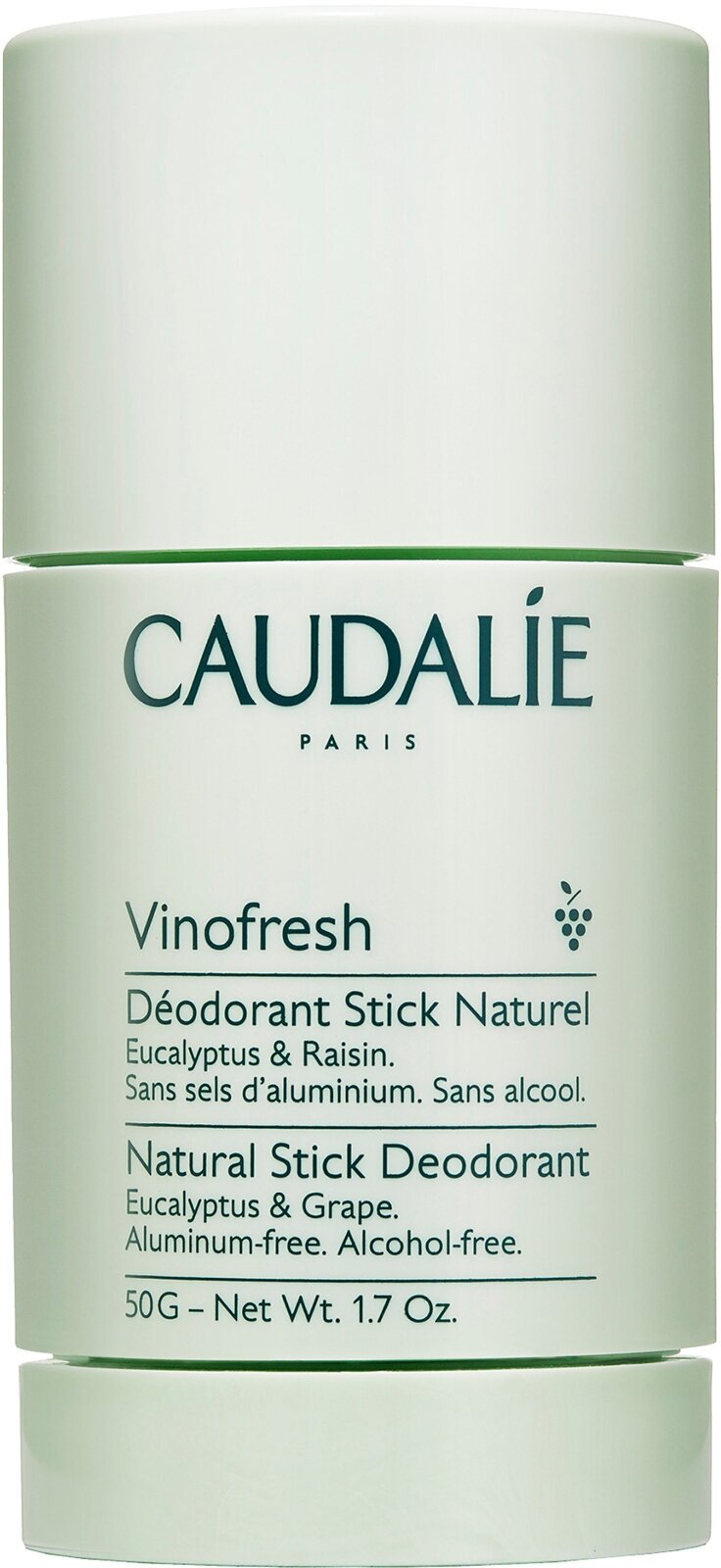 CAUDALIE Vinofresh Дезодорант-стик натуральный без спирта, 50 г