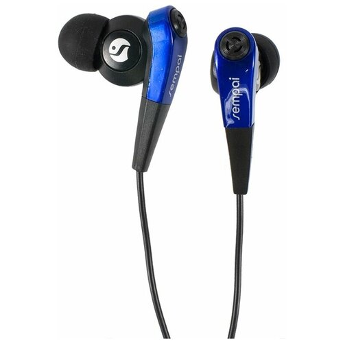 Наушники Sempai SPE-43 Black/blue spe 11 black sempai наушники внутриканальные fischer audio