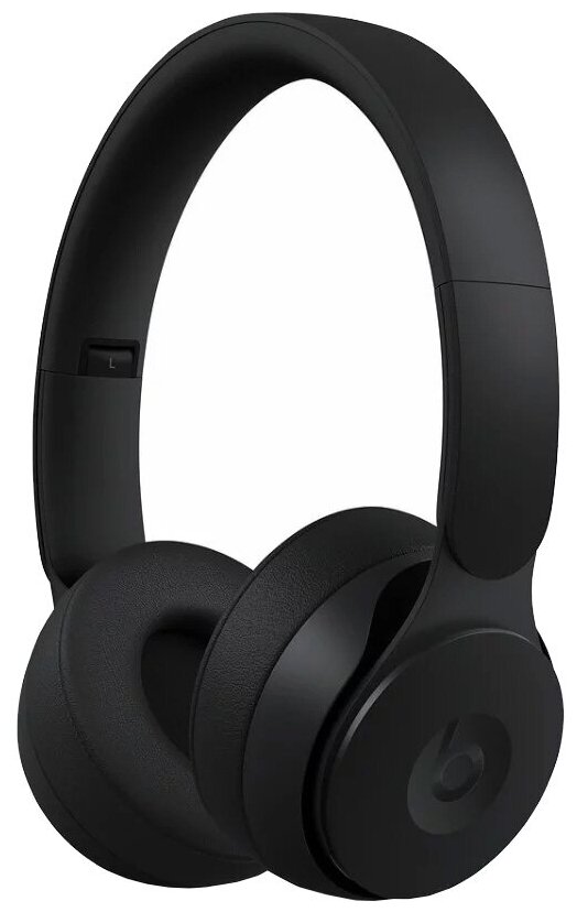 Наушники с микрофоном BEATS Solo Pro Wireless Noise Cancelling, Bluetooth, накладные, черный [mrj62e