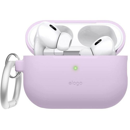 Чехол Elago Silicone Hang case для AirPods Pro 2 (2022) Лавандовый (Lavender)