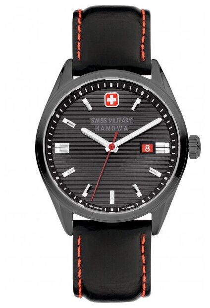 Наручные часы Swiss Military Hanowa Наручные часы Swiss Military Hanowa SMWGB2200104, серебряный, черный