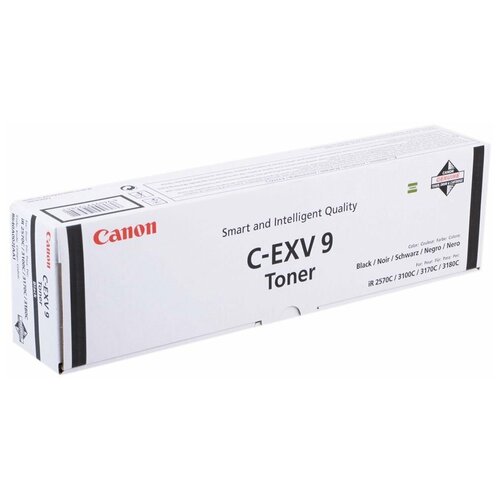 Картридж Canon C-EXV9 BK (8640A002), 23000 стр, черный