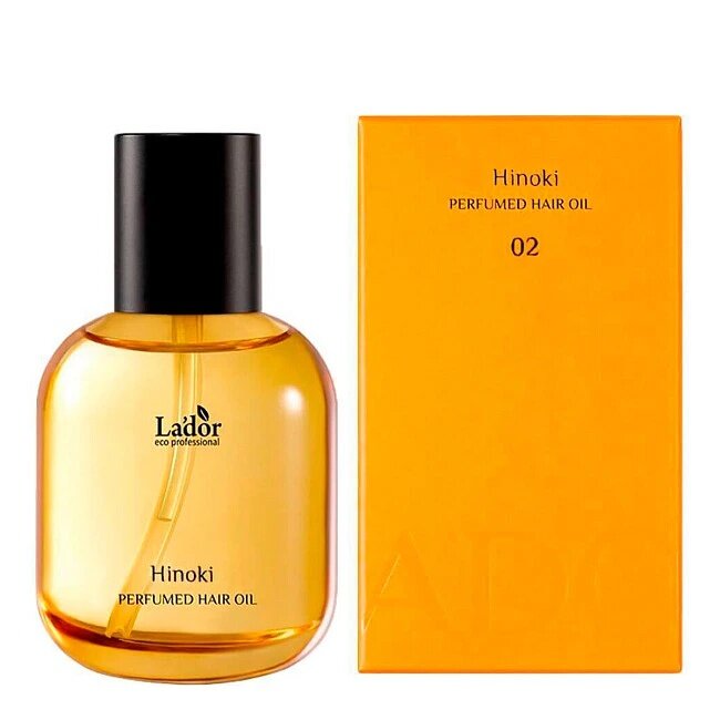 Масло для волос 80 мл, PERFUMED HAIR OIL (HINOKI), Lador, 8809789633162