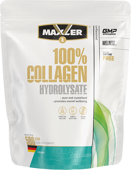 Maxler 100% Collagen Hydrolysate 500 g (bag) - Unflavored