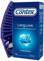 Презервативы Contex Long Love, 12 шт.