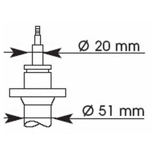 фото Амортизатор подвески kayaba 364021 для bmw 3 серия e30 kyb