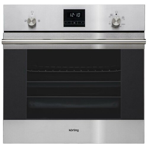 KORTING Встраиваемые газовые духовки Korting Газ Crystal 597 х 596 x 565 газовая газовый гриль конвекция дисплей Cold White с сенсорным управлением газ-контроль электроподжиг телескопические направляющие на 1 уровне нержавеющая сталь 9377800₽