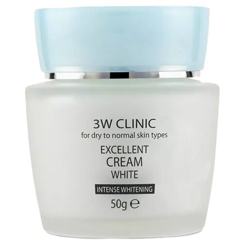 3W Clinic Excellent Cream White Крем для лица, 50 мл