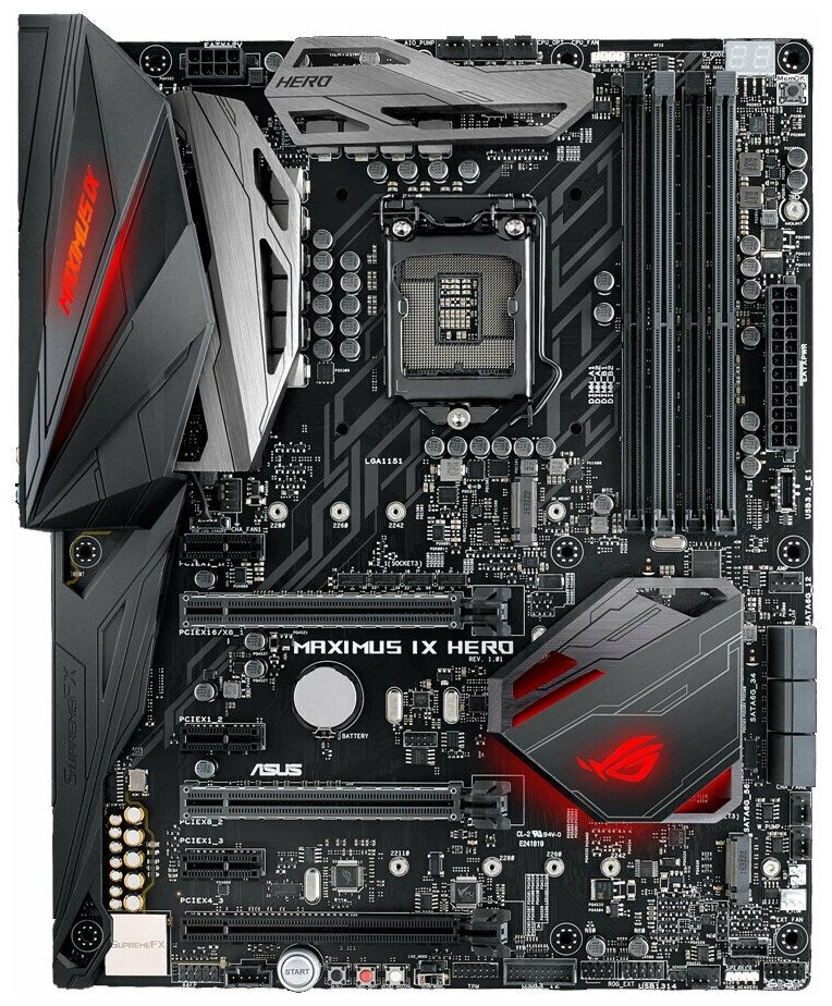 Материнская плата ASUS ROG MAXIMUS IX HERO