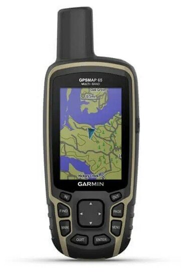 Портативный GPS навигатор Garmin GPSMAP 65 (карты TopoActive Russia)