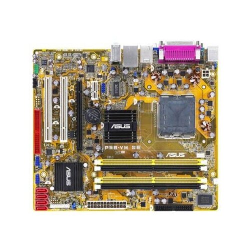 Материнская плата ASUS P5B-VM SE LGA 775 G965 PCI-ESVGAGbLAN SATA MicroATX 4DDR2PC2-6400 БУ 245000₽