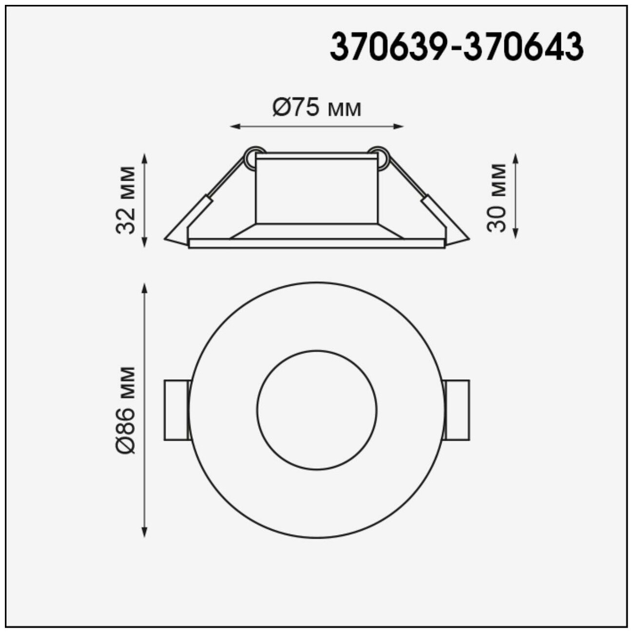 Светильник Novotech Metis 370639, GU10, 50 Вт, теплый белый, цвет арматуры: хром, цвет плафона: серый - фотография № 3