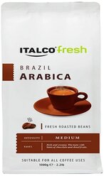 Кофе в зернах Italco Fresh Brazil Arabica, 375 г