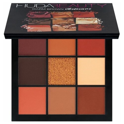 Huda Beauty Палетка теней Obsessions, 10 г