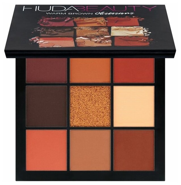 Huda Beauty   Obsessions Warm Brown