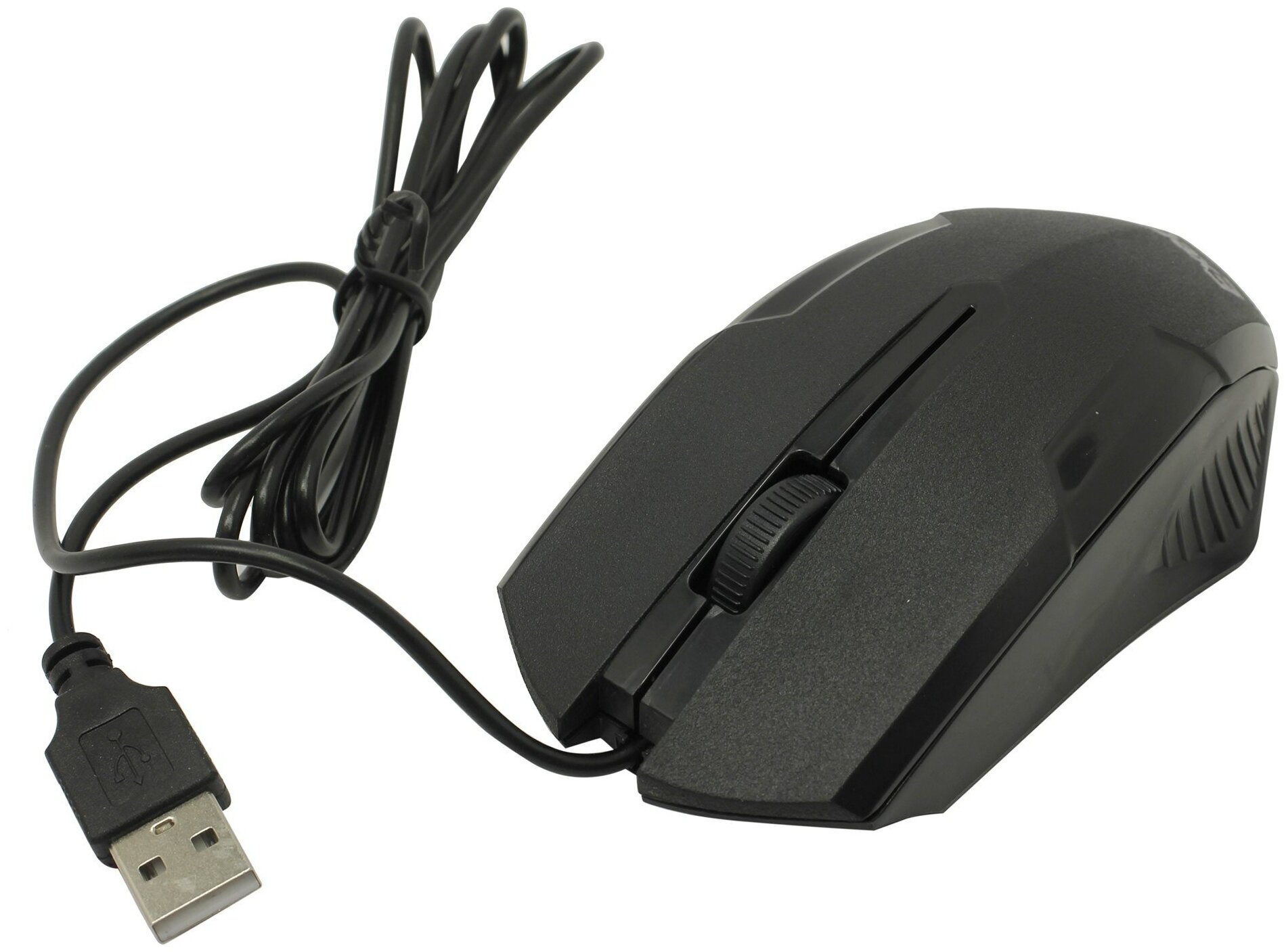 Мышь проводная Exegate SH-9025 чёрный USB - фото №3