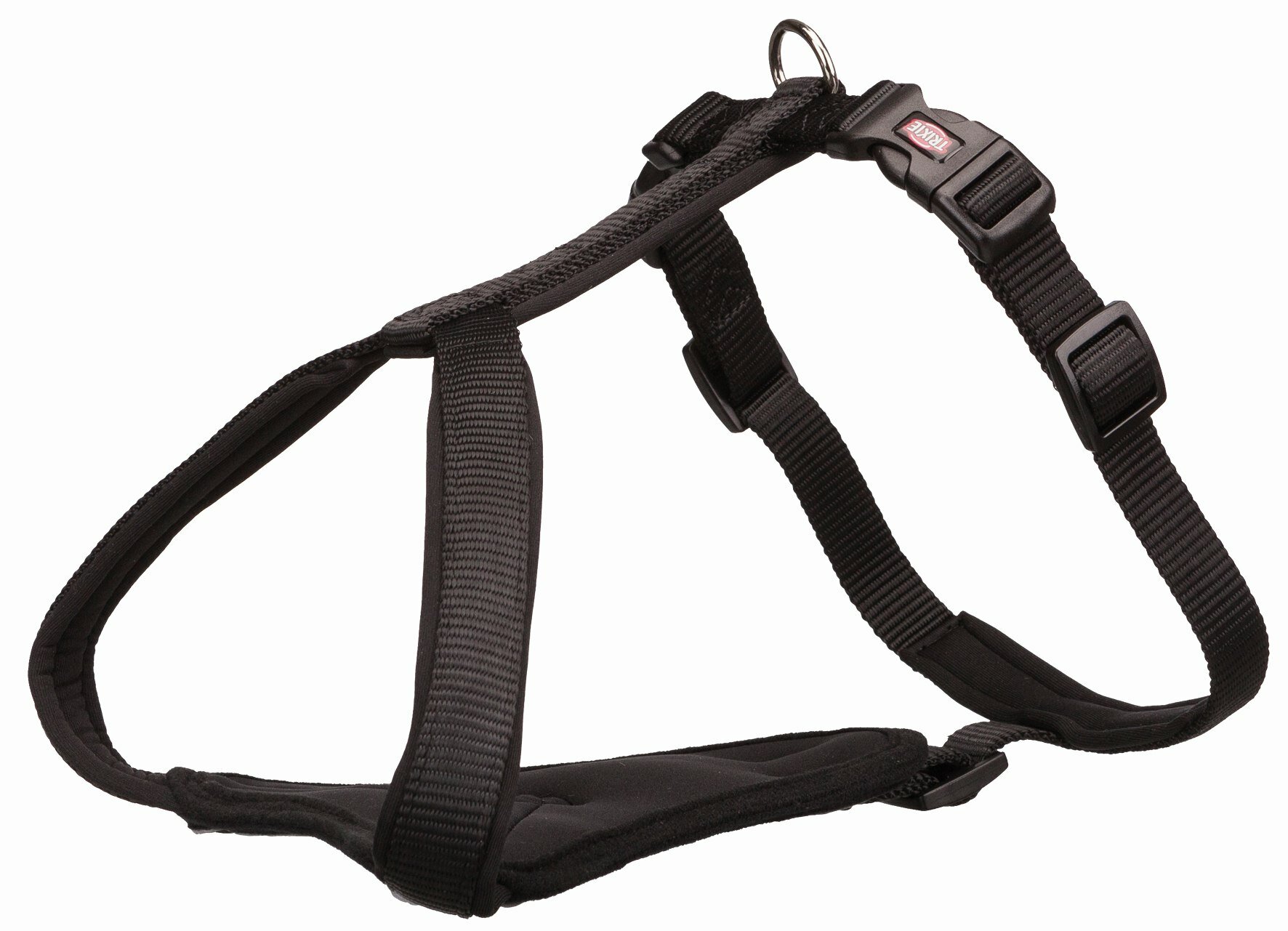 Trixie Шлейка Premium Y-harness, L–XL: 85–105 см/25 мм черный