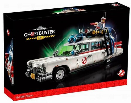 Конструктор Lepin 3366 Автомобиль Охотников за привидениями ECTO-1, 2352 дет.