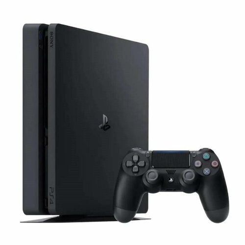 Игровая приставка Sony PlayStation 4 Slim (500Gb, HDD) игровая приставка sony playstation 4 slim 500 гб hdd черный red dead redemption 2