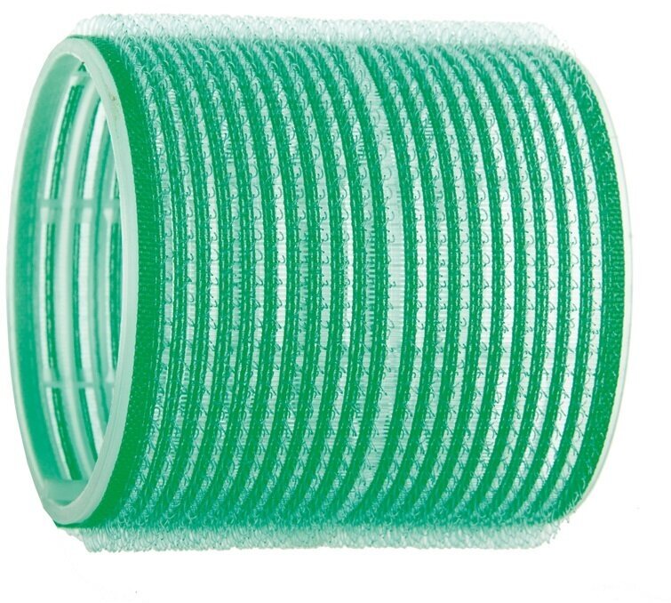Dewal - Деваль Бигуди-липучки зелёные (диаметр 61 мм), 6 шт/уп -