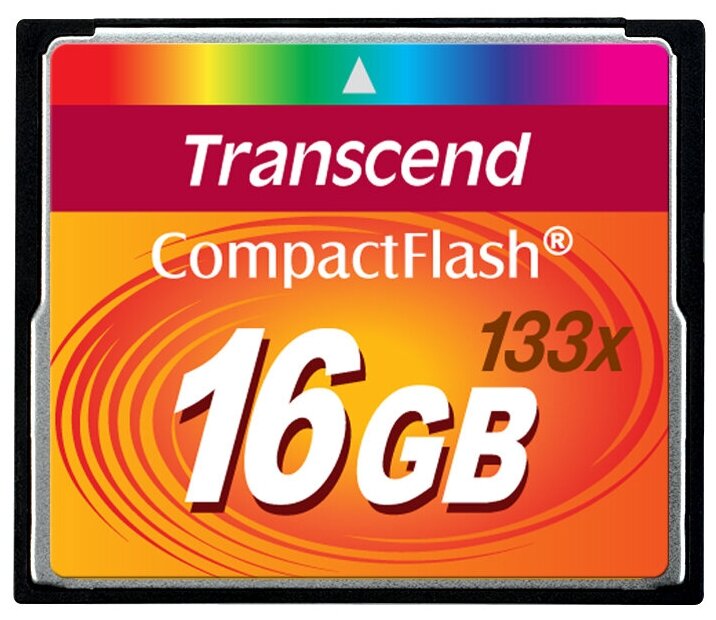 Карта памяти/ Transcend 16GB CF Card (133X) TS16GCF133