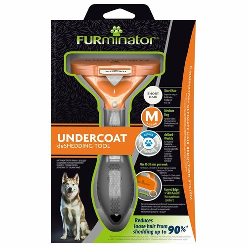 Фурминатор для собак средних короткошерстных пород, FURminator Dog Undercoat M Short Hair 12 YA