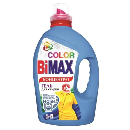 фото Гель для стирки bimax bimax color, 2.6 кг, бутылка