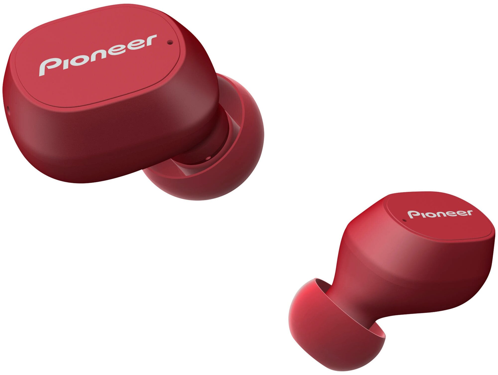 Гарнитура вкладыши Pioneer SE-C5TW-R красный беспроводные bluetooth (в ушной ра