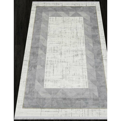 Ковер SI006D - GREY / GREY - Прямоугольник - коллекция LISSABON 2.93x4.00