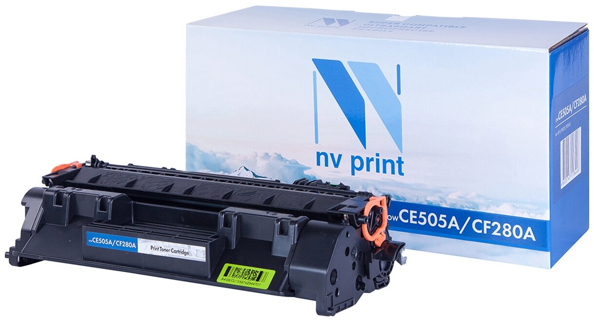 NV Print NVPrint CF280A CE505A Картридж для принтеров HP LJ Pro 400 M401D Pro,400 M401DW Pro,400 M401DN Pro,400 M401A Pro,400 M401 Pro,40 0 M425 Pro,400 M425DW Pro,400 M425DN Pro, 2,7 к