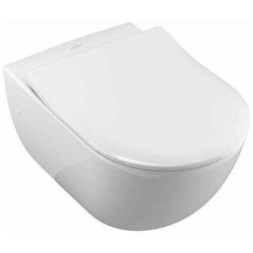 Villeroy & Boch Subway 66001001 с горизонтальным выпуском белый