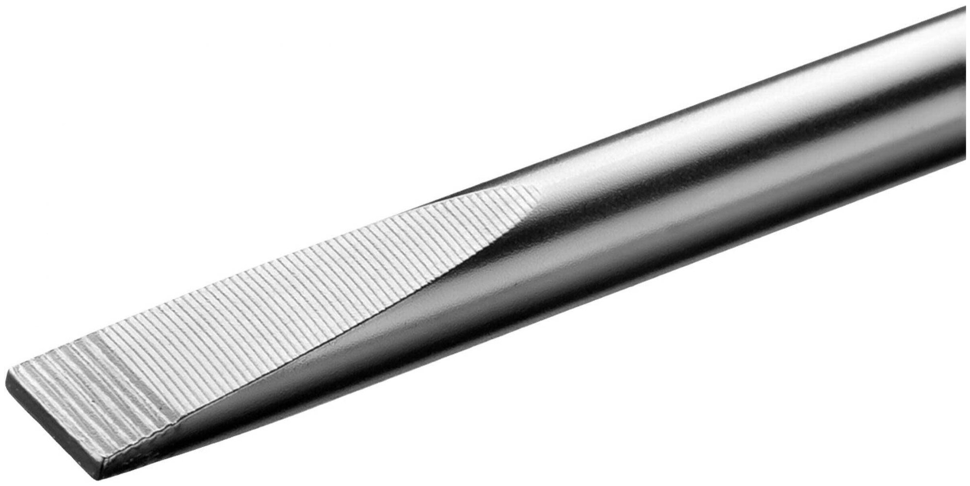 отвертка 6,0*125мм шлицевая с двухкомпонентной ручкой, cr-mo-v, kraftool expert 250071-6.5-125 - фото №2