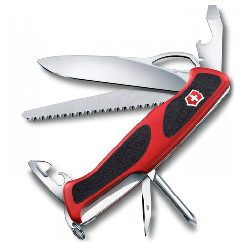 Мультитул брелок VICTORINOX RangerGrip 78 красный/черный мультитул брелок victorinox rangergrip 71 gardener красный черный