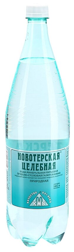 Вода минеральная "Новотерская целебная" 6 шт по 1,5 л