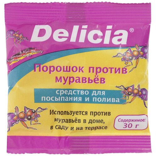 Средство для борьбы с муравьями DELICIA, порошок, 500 г