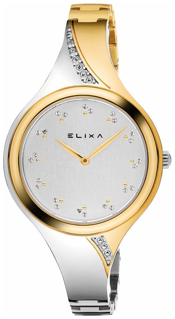 Часы швейцарские наручные женские кварцевые на браслете Elixa E118-L480