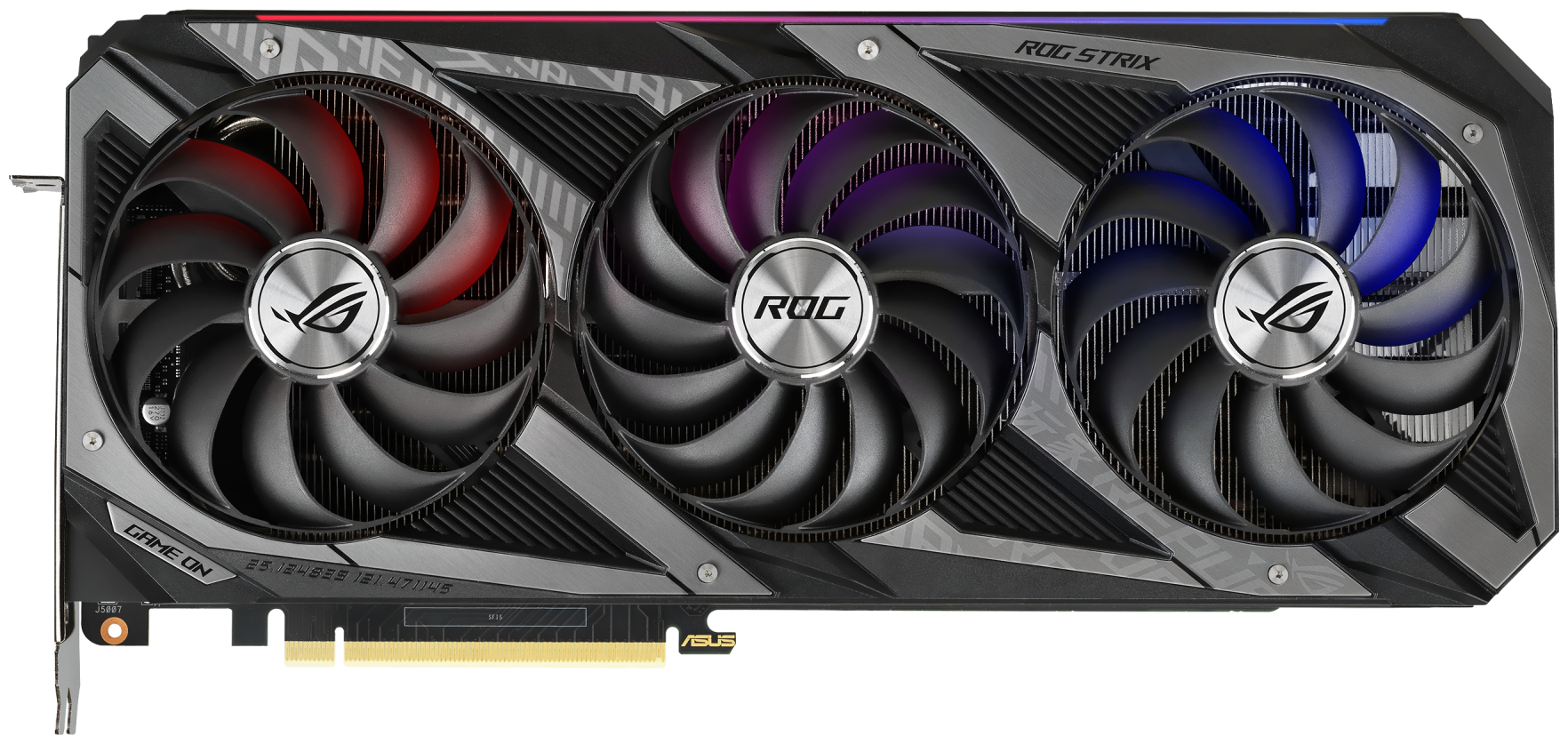 Видеокарта ASUS ROG Strix GeForce RTX 3080 OC 10GB (ROG-STRIX-RTX3080-O10G-GAMING), Retail