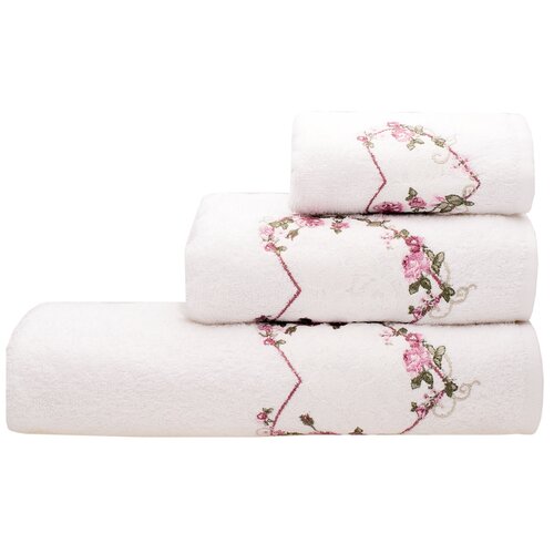 фото Tana home collection полотенце monika цвет: белый (30x60 см, 50x90 см, 70x135 см) br42176