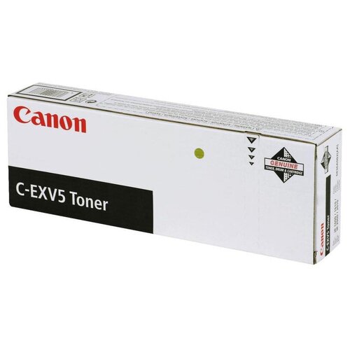 Картридж Canon C-EXV5 BK (6836A002), 7850 стр, черный оригинальный тонер картридж canon c exv40